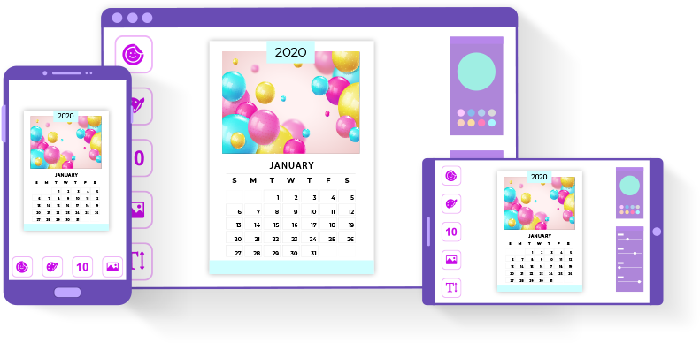 Photo Calendar Design Application Development