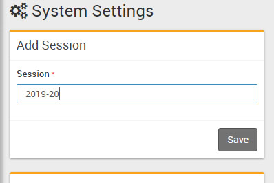 University ERP Setting